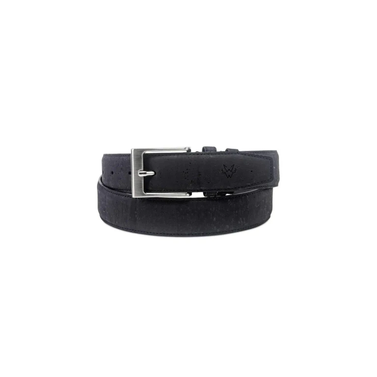 Cork Belt in Black