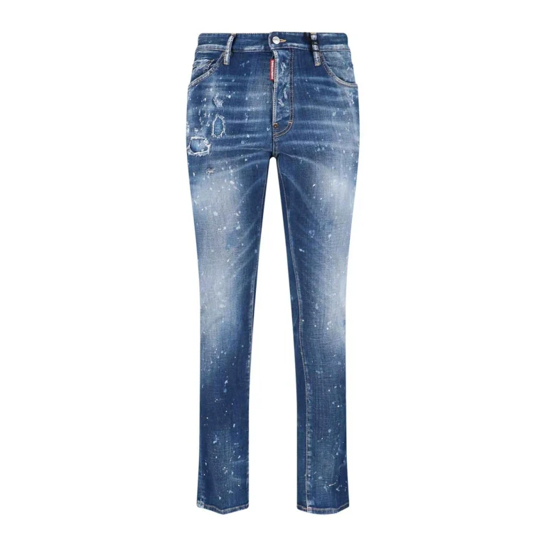 Dsquared2 Jean Bootcut - Bleu