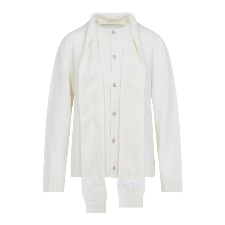 MM6 Maison Margiela Cardigan - Crème