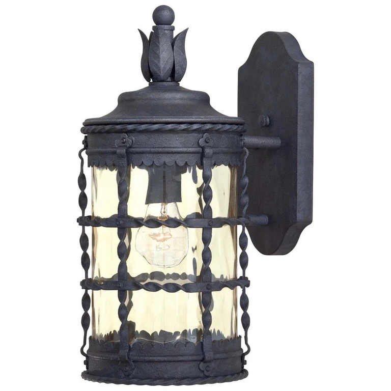 Mallorca 16" Outdoor Wall Light in Spanish Iron