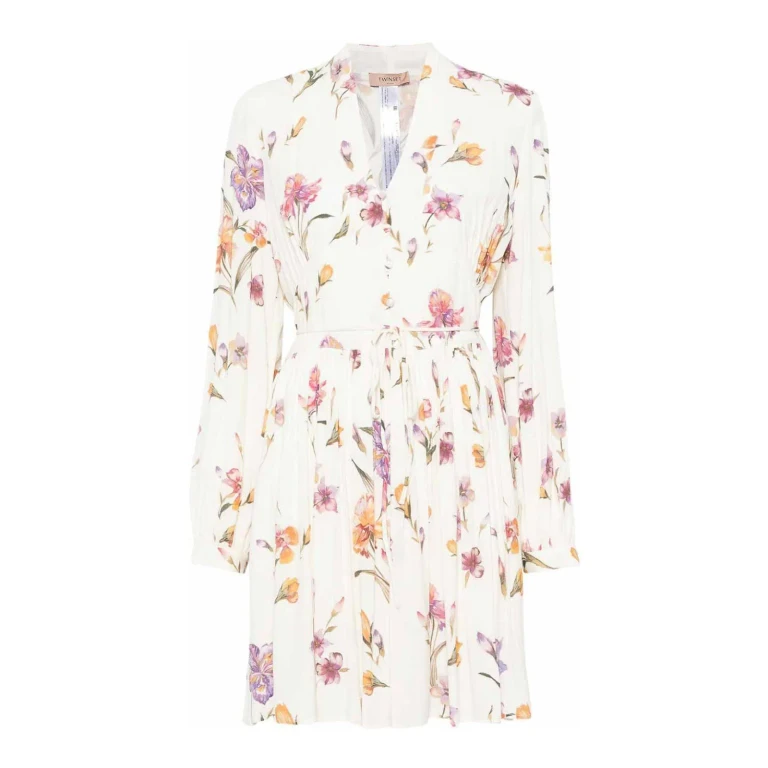 Twinset Robe Courte - Multicolore