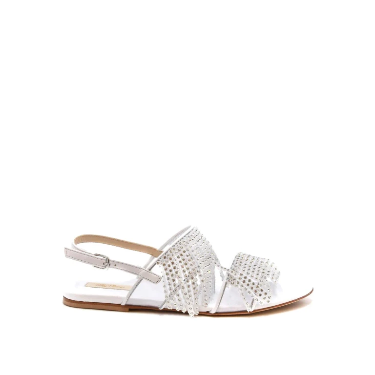 Polly Plume Sandales - Blanc
