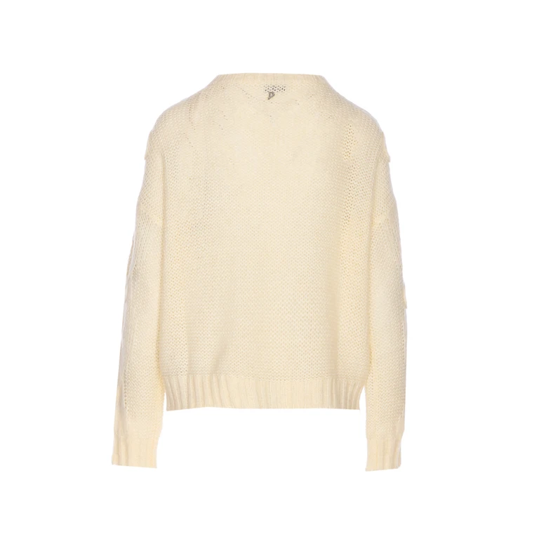 Dondup Sweaters White Acrylic - Women