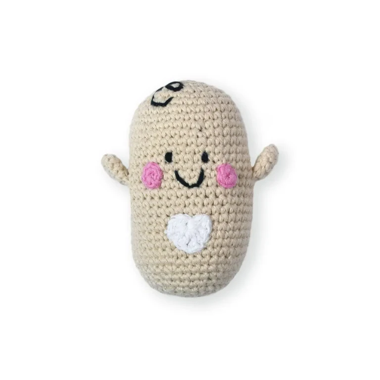 Crochet Rattle Doll