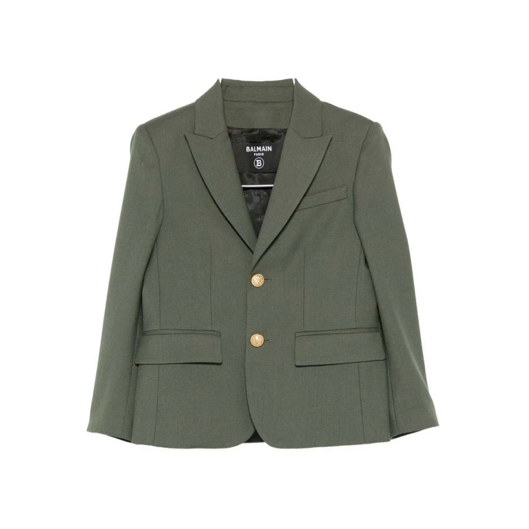 Balmain Blazer - Vert