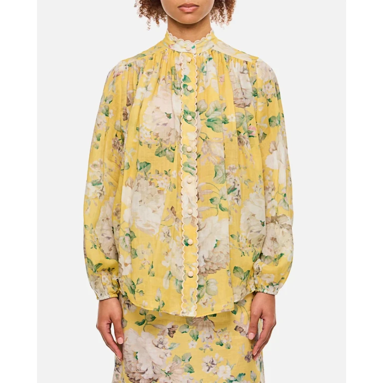 Zimmermann 女士衬衫 - Jaune