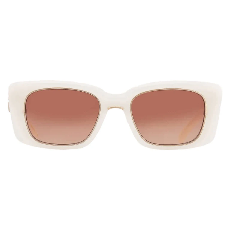 Mr. Leight CARMAN S Mauve Gradient Rectangular Unisex Sunglasses ML2024 POR-M12KG/MVG 51