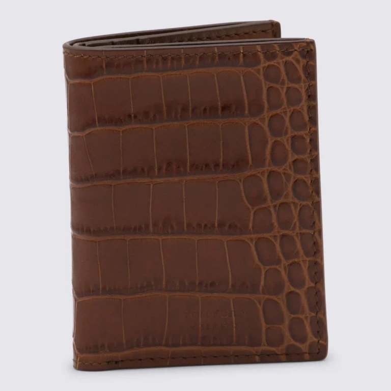 Gucci Caramel Leather Card Holder