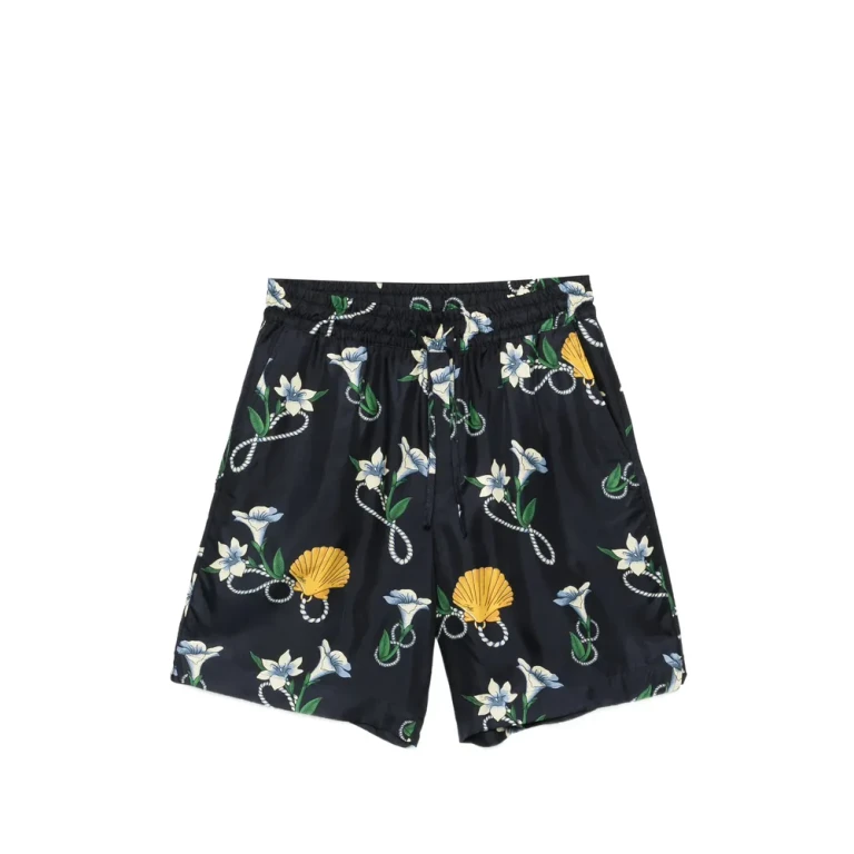 Drole De Monsieur Floral-printed Shorts