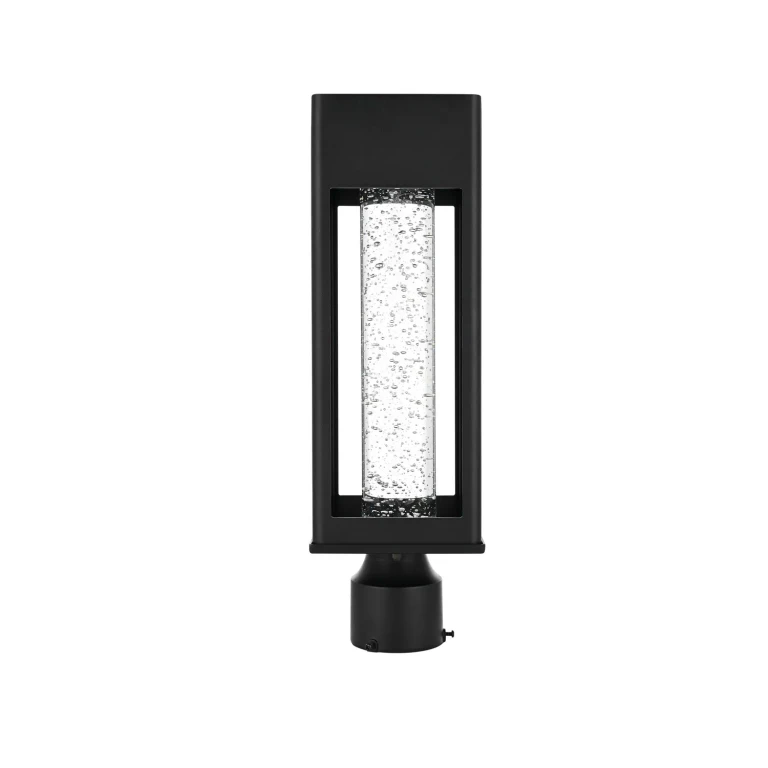Black LED Outdoor Post Mount from the Amaris Collection