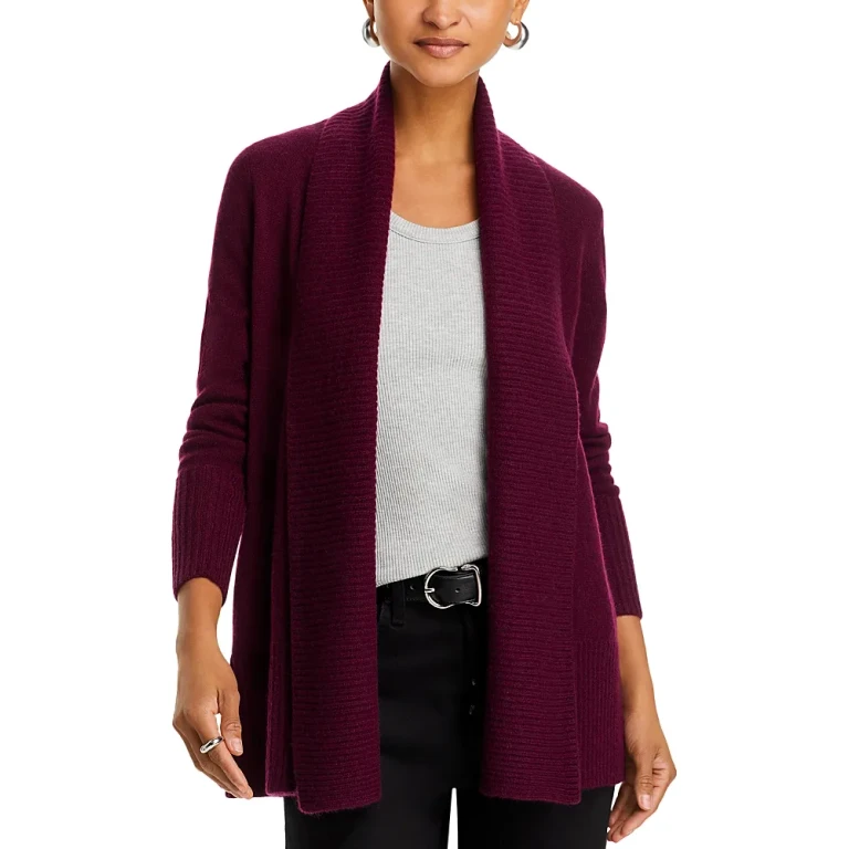 C by Bloomingdale's Shawl-Collar Cashmere Cardigan - Exclusive