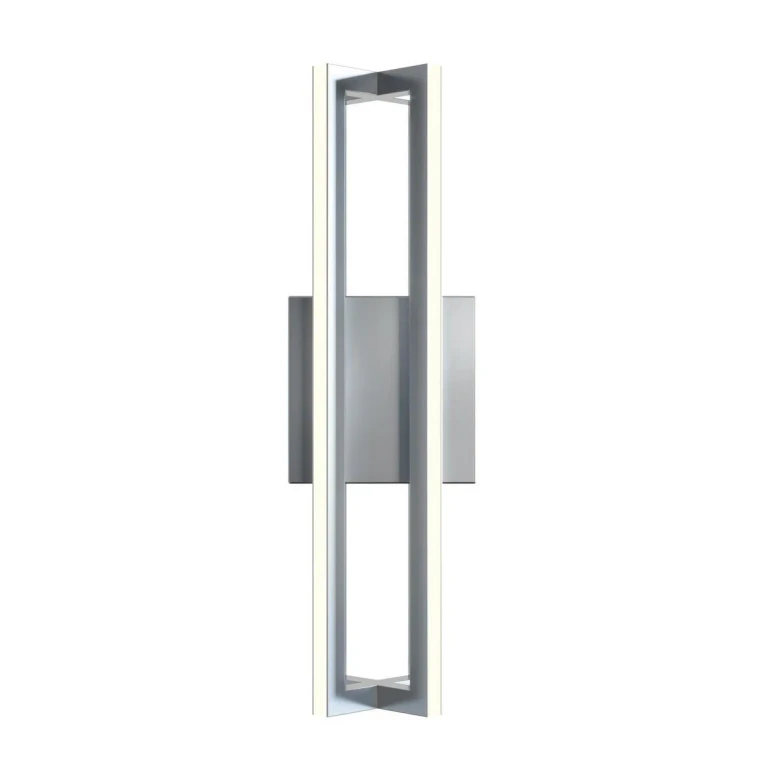 Cass LED Wall Sconce in Satin Nickel