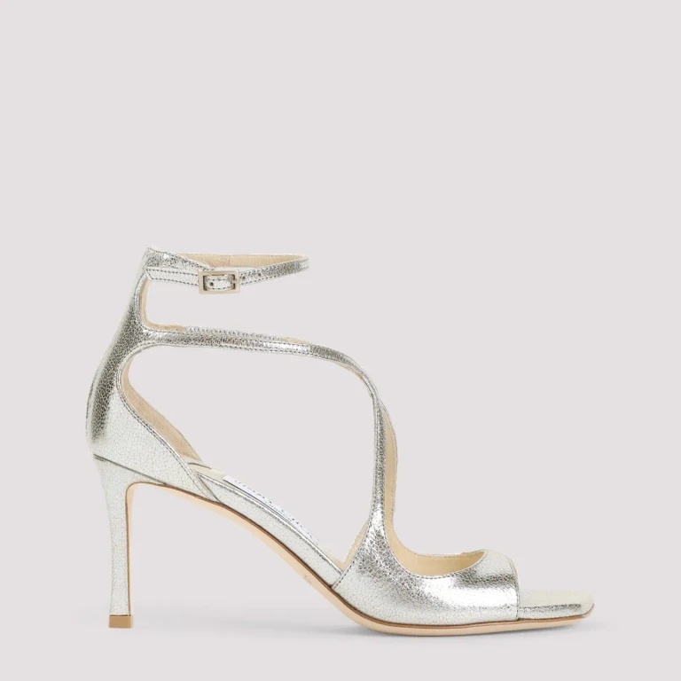 Sandales Jimmy Choo Azia 75 en cuir pailleté