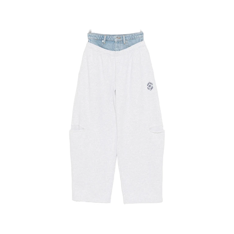 Alexander Wang Logo-embroidered Track Pants