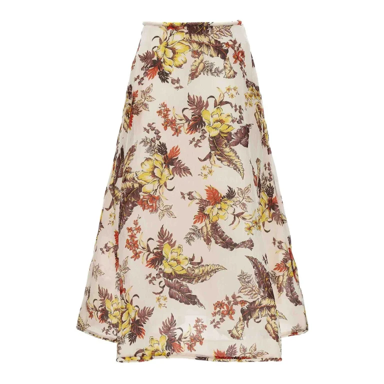 Zimmermann 多彩中长裙
