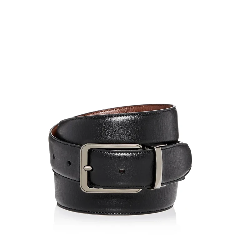 Men's Reversible Leather Belt - Exclusive