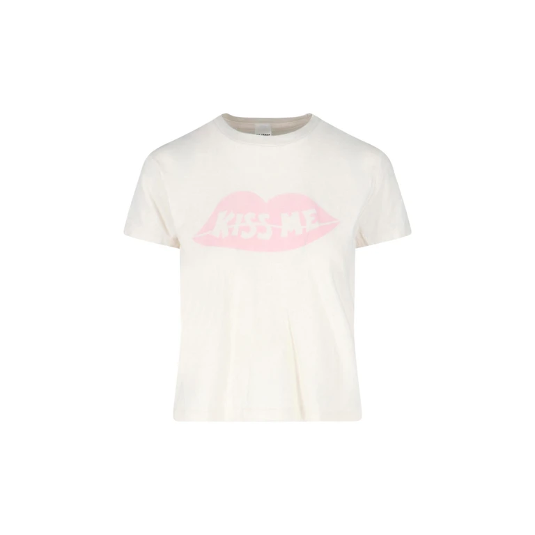 Re/Done RE-DONE T-shirts and Polos White Cotton - Women