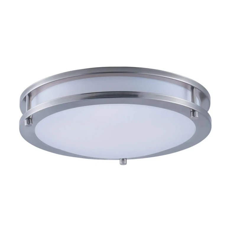 Satin Nickel LED Flush Mount from the Linear LED Collection