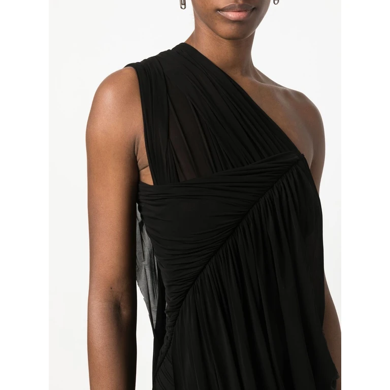 Rick Owens Dresses Black Cupro - Women