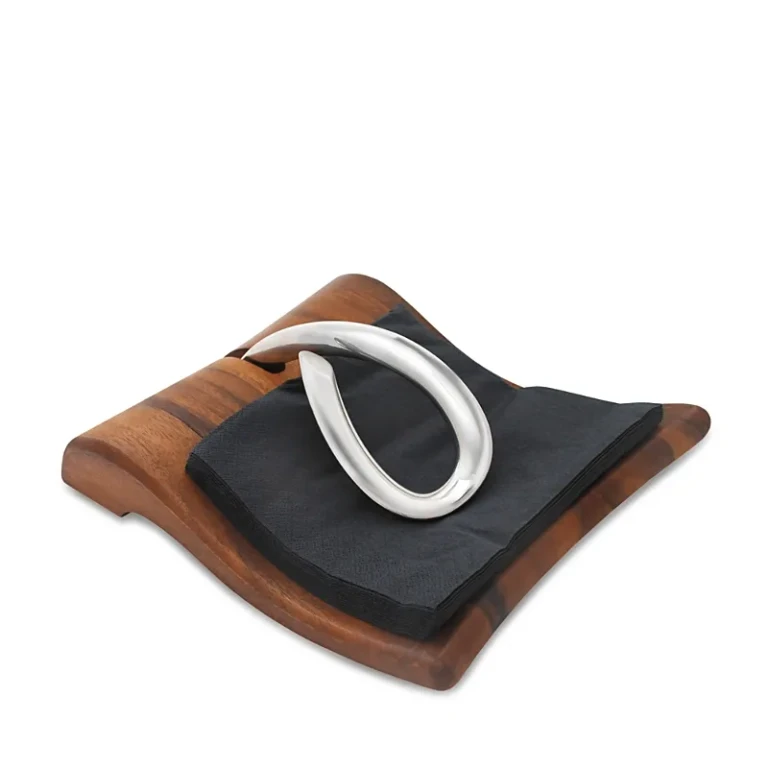 Nambe Breeze Napkin Holder