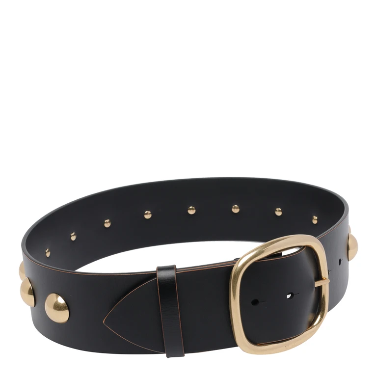 Chloè Belts Black Calf Leather - Women