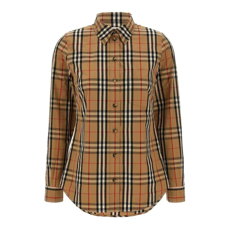 Burberry 男士米色衬衫