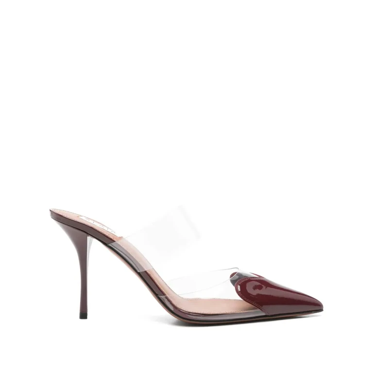 Alaïa 90mm Coeur 高跟穆勒鞋
