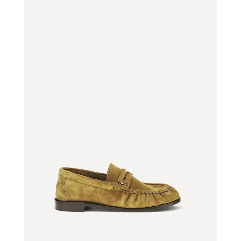 SAINT LAURENT Suede Le Loafer Loafers Female 36.5