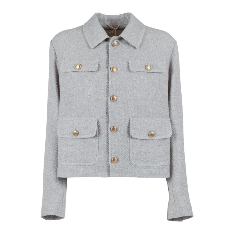 Jacket Woman color Grey (FD39700035)