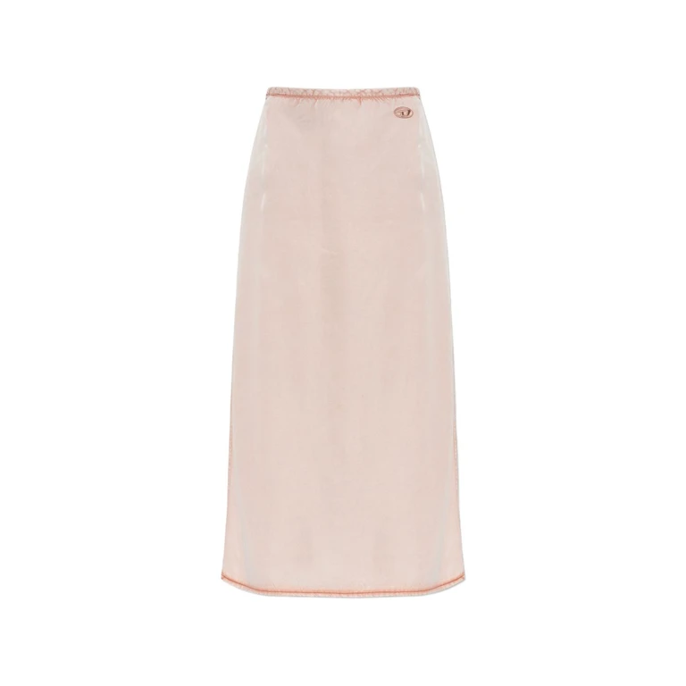 Diesel Skirts Pink Viscosa - Women