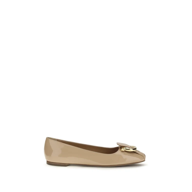 Ferragamo Gancini Ballerinas