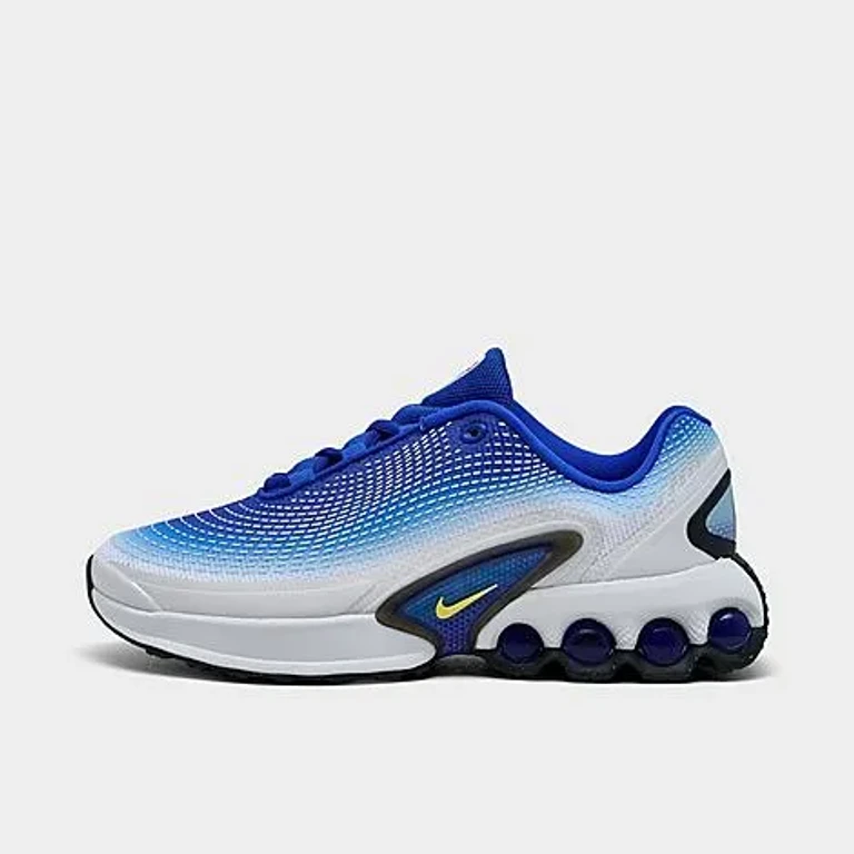Nike Big Kids Air Max Dn Casual Shoes in Racer Blue/Blue Fury/Black Size: 1.0