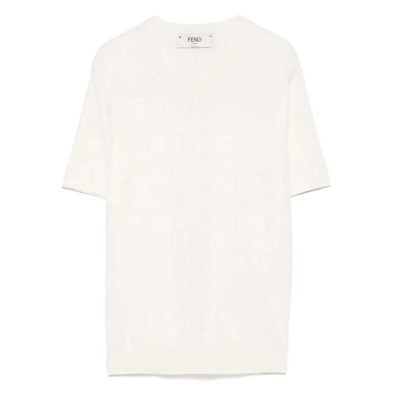 Fendi FF-jacquard T-shirt