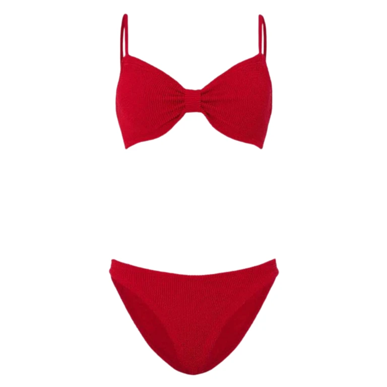 HUNZA G LONDON Sea clothing Black Polyester - Women