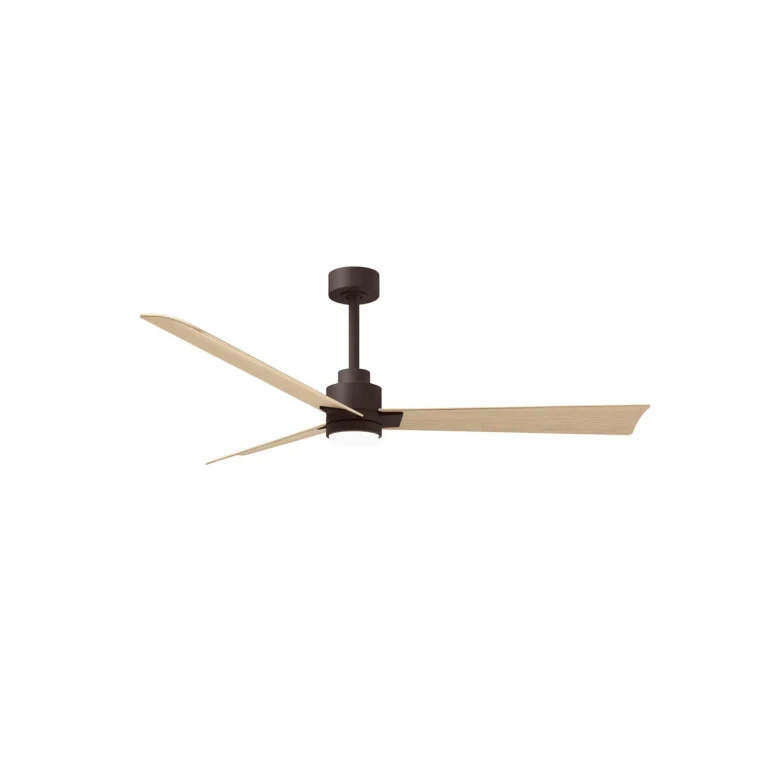 Textured Bronze 56" Ceiling Fan from the Alessandra - LK Collection