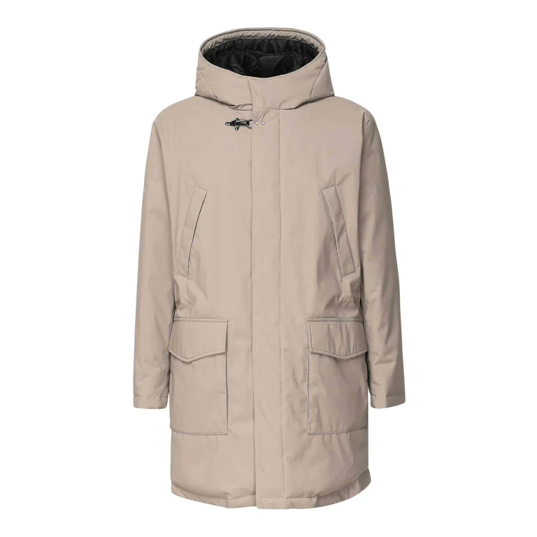 Fay Parka - Gris Clair