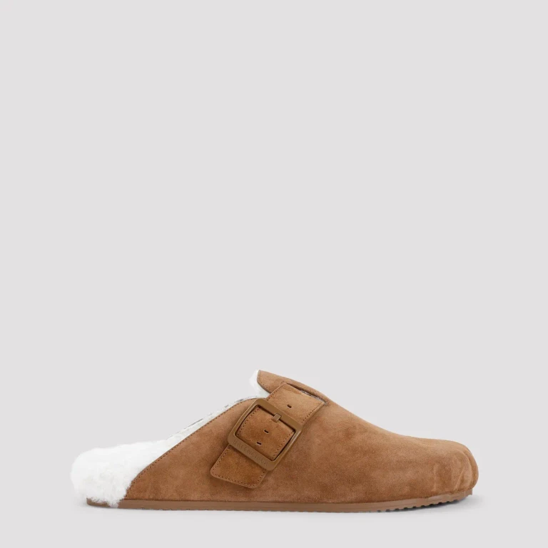 Balenciaga Black Rubber Sunday Slippers