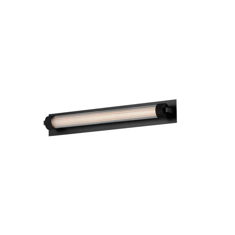 Black LED Wall Sconce from the Doric Collection