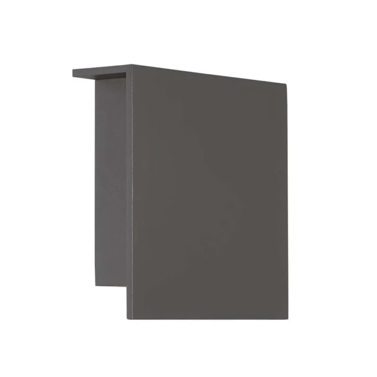 Bronze LED Outdoor Wall Sconce from the Square Collection