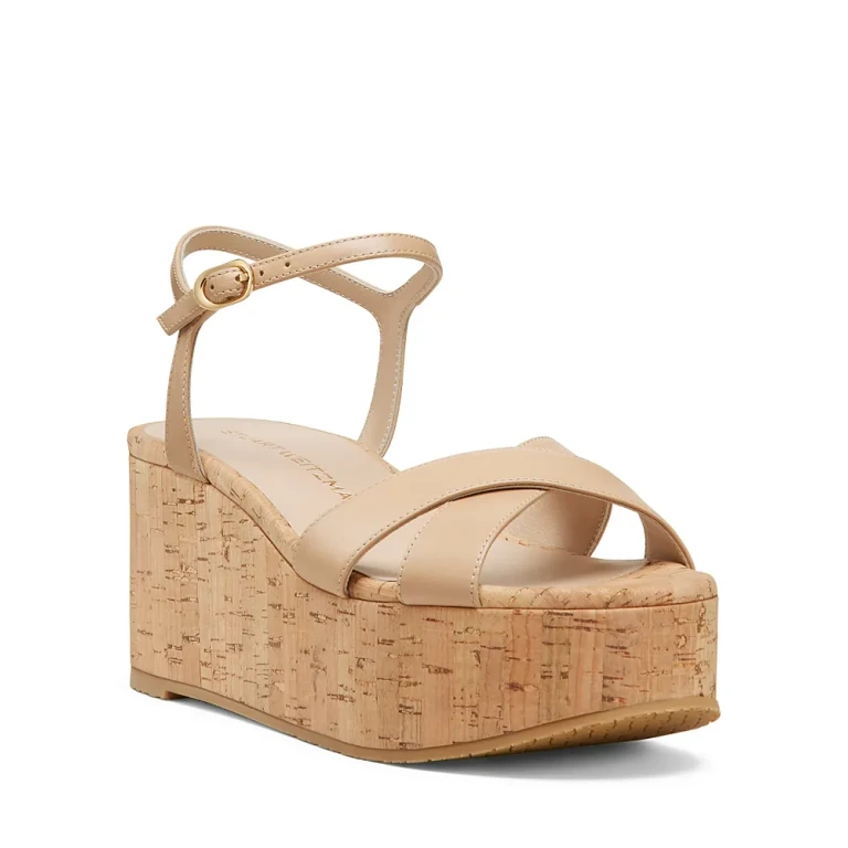 Stuart Weitzman Women's Dayna Platform Wedge Sandals