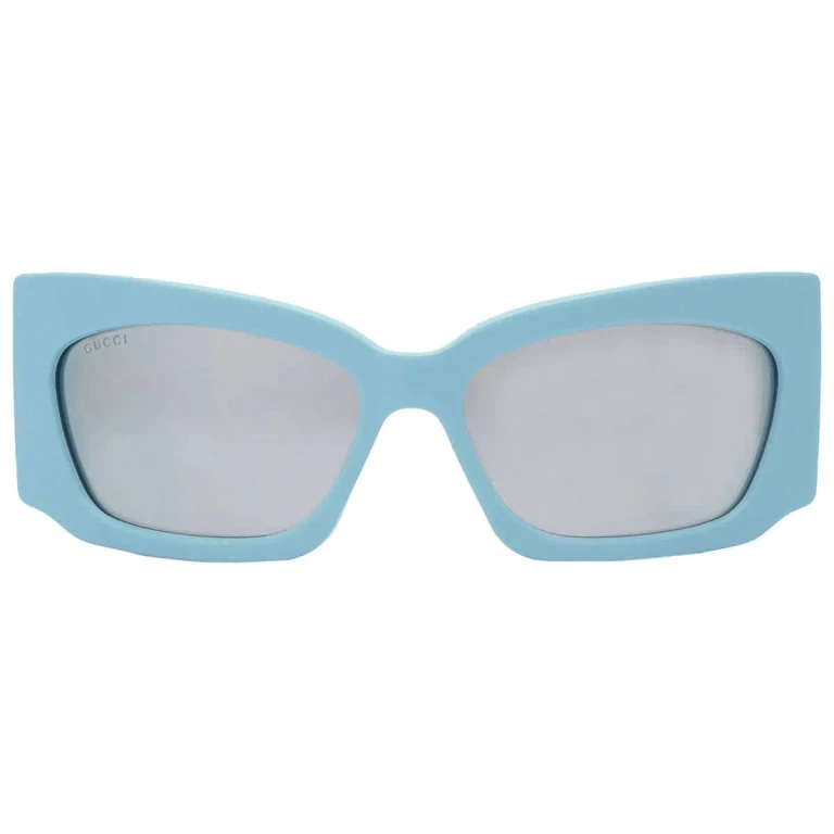 Gucci Silver Wrap Ladies Sunglasses GG1412S 005 62