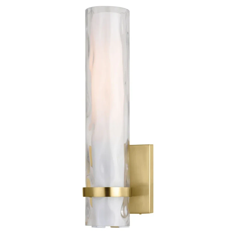 Vilo 1-Light Bathroom Vanity Light in Golden Brass