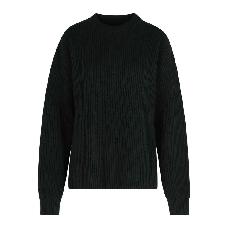 질샌더 크루넥 스웨터 - 블랙