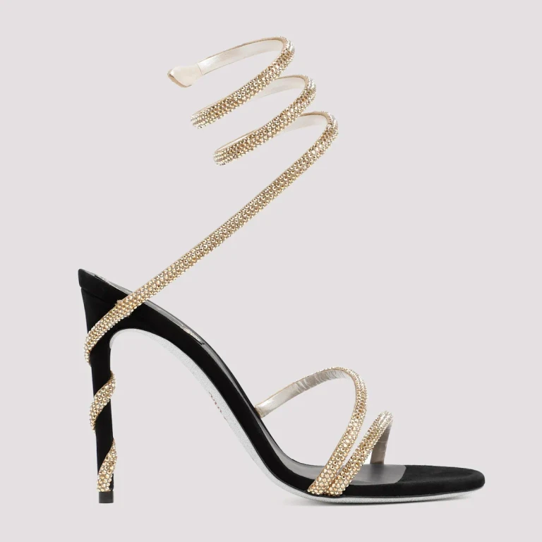 René Caovilla Renè Caovilla Golden Margot Spiral Sandals