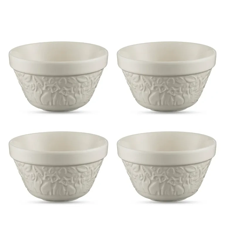 Mason Cash In the Forest Cream All Purpose Bowls, Set of 4