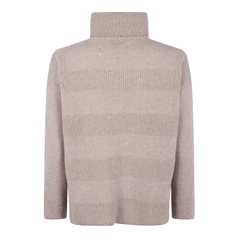 D. Exterior Pull Col Rond - Beige