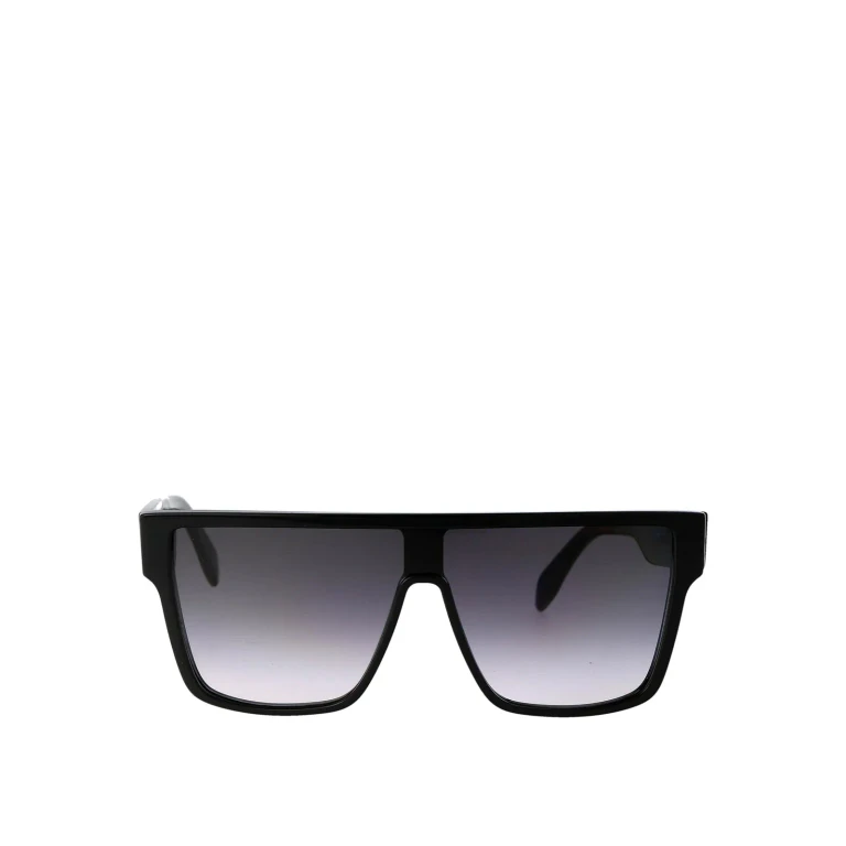 Alexander Mcqueen Lunettes De Soleil - Noir