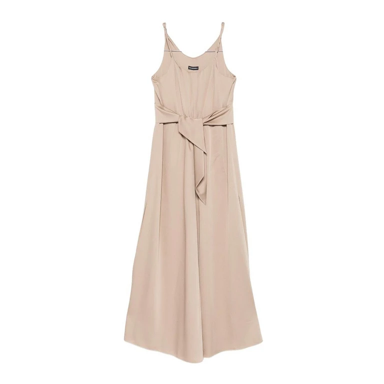 Emporio Armani Maxi Robe - Beige