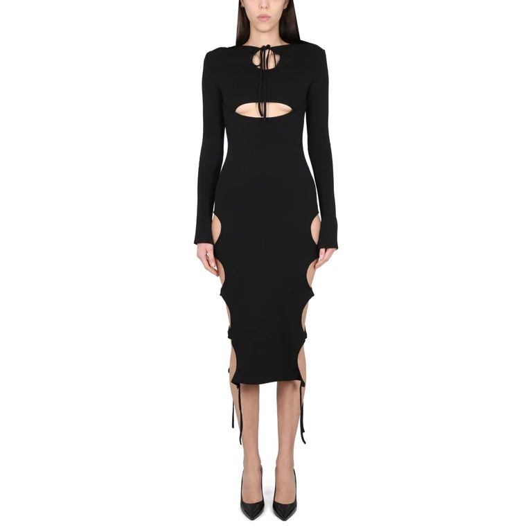 ANDREĀDAMO Dress With Cut-out Details