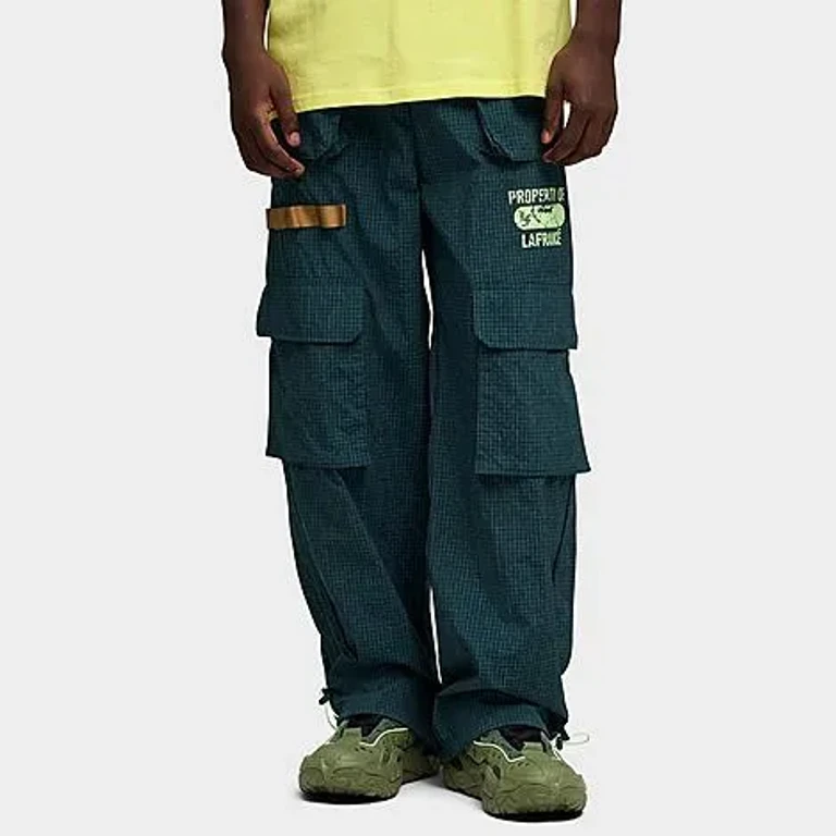 Men's Puma x LaMelo Ball LaFrancé Supply Cargo Pants in Green Terrain Size: Small